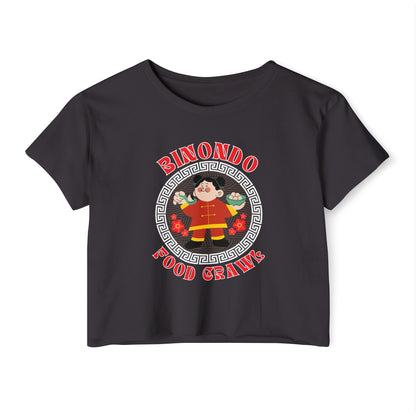 BINONDO FOOD CRAWL 6 (Fil-Chi Collection) - Filipino Food (Crop Top)