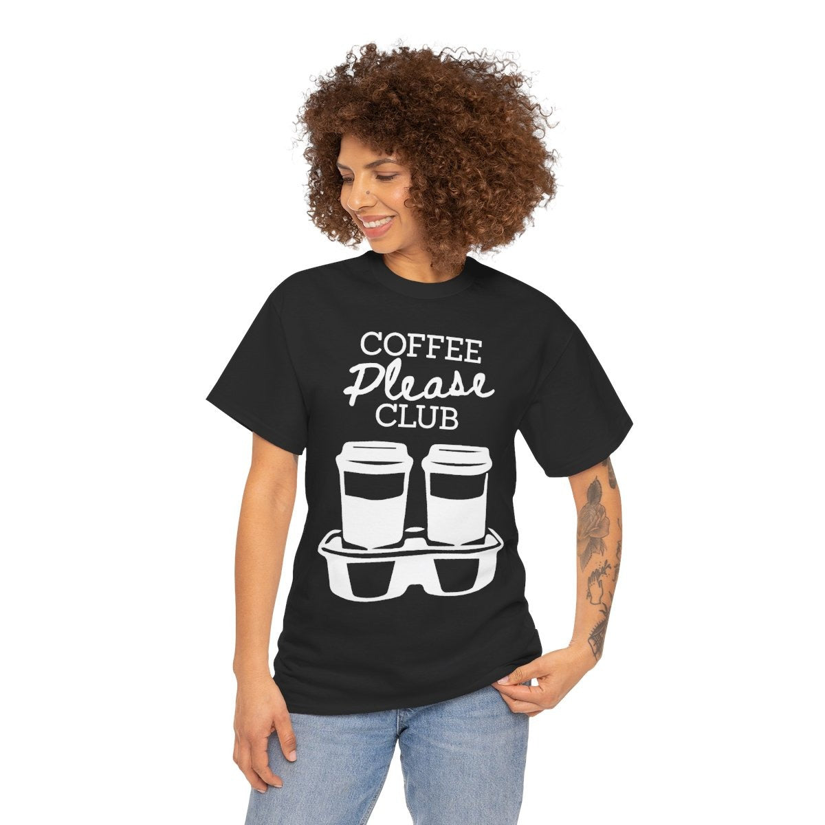 COFFEE PLEASE - Coffee (Basic Tee)