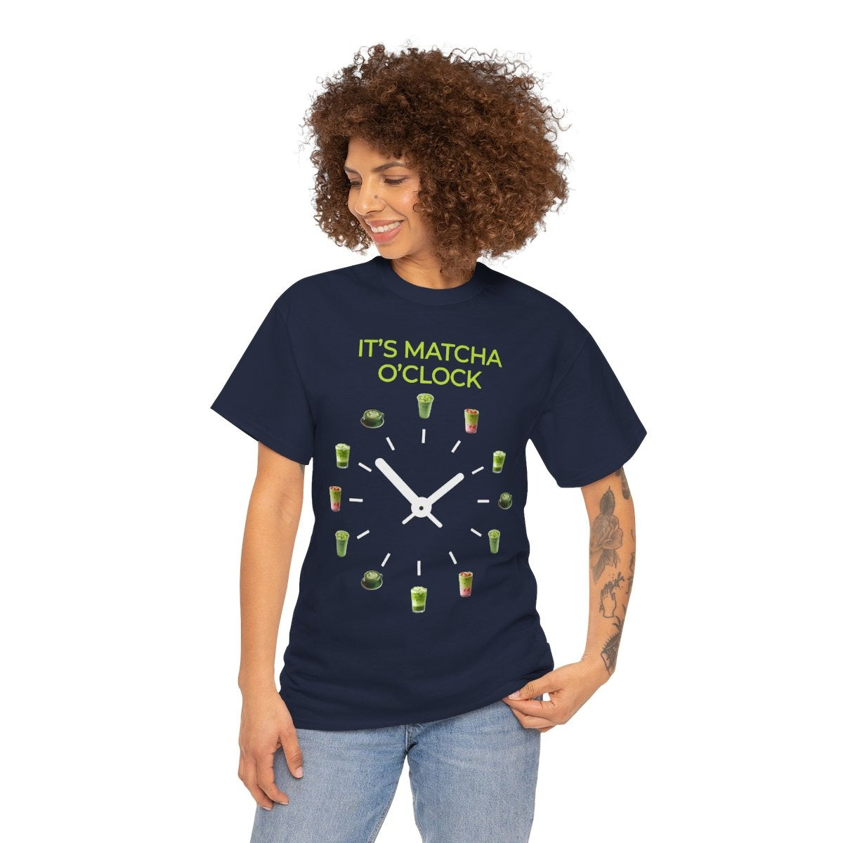 MATCHA O'CLOCK - Drinks (Basic Tee)