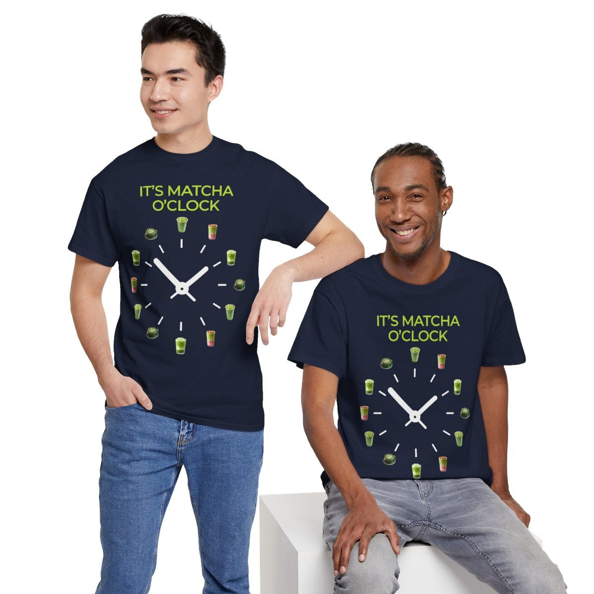 MATCHA O'CLOCK - Drinks (Basic Tee)