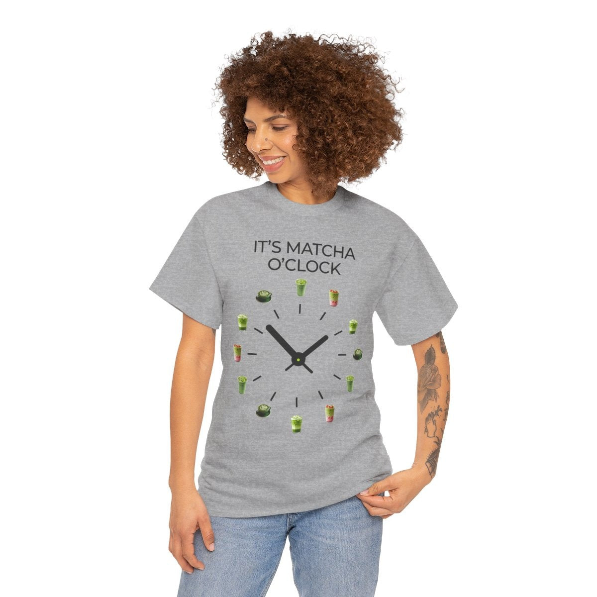 MATCHA O'CLOCK - Drinks (Basic Tee)