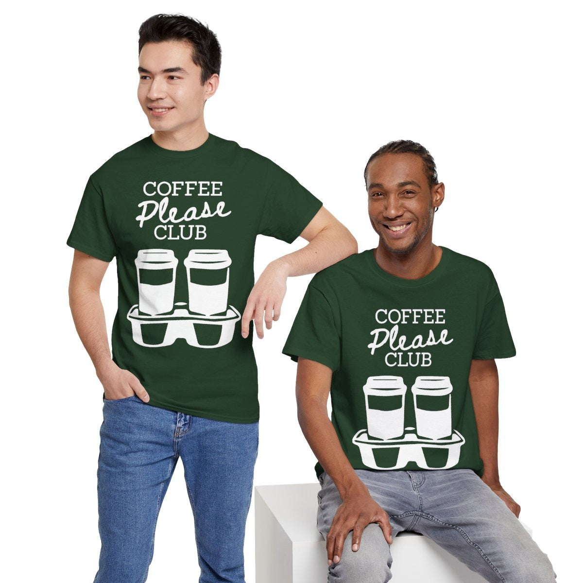 COFFEE PLEASE - Coffee (Basic Tee)