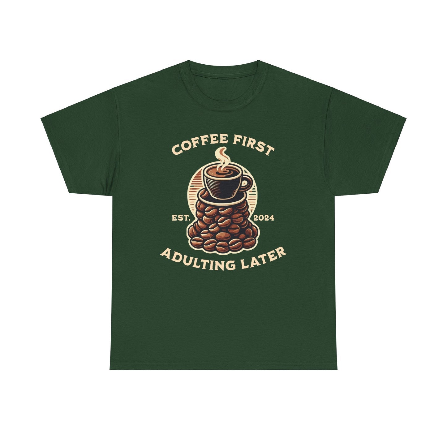 ORANGE AMERICANO - Coffee (Basic Tee)