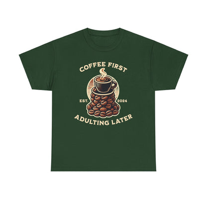 ORANGE AMERICANO - Coffee (Basic Tee)