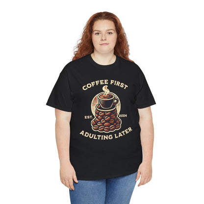 ORANGE AMERICANO - Coffee (Basic Tee)