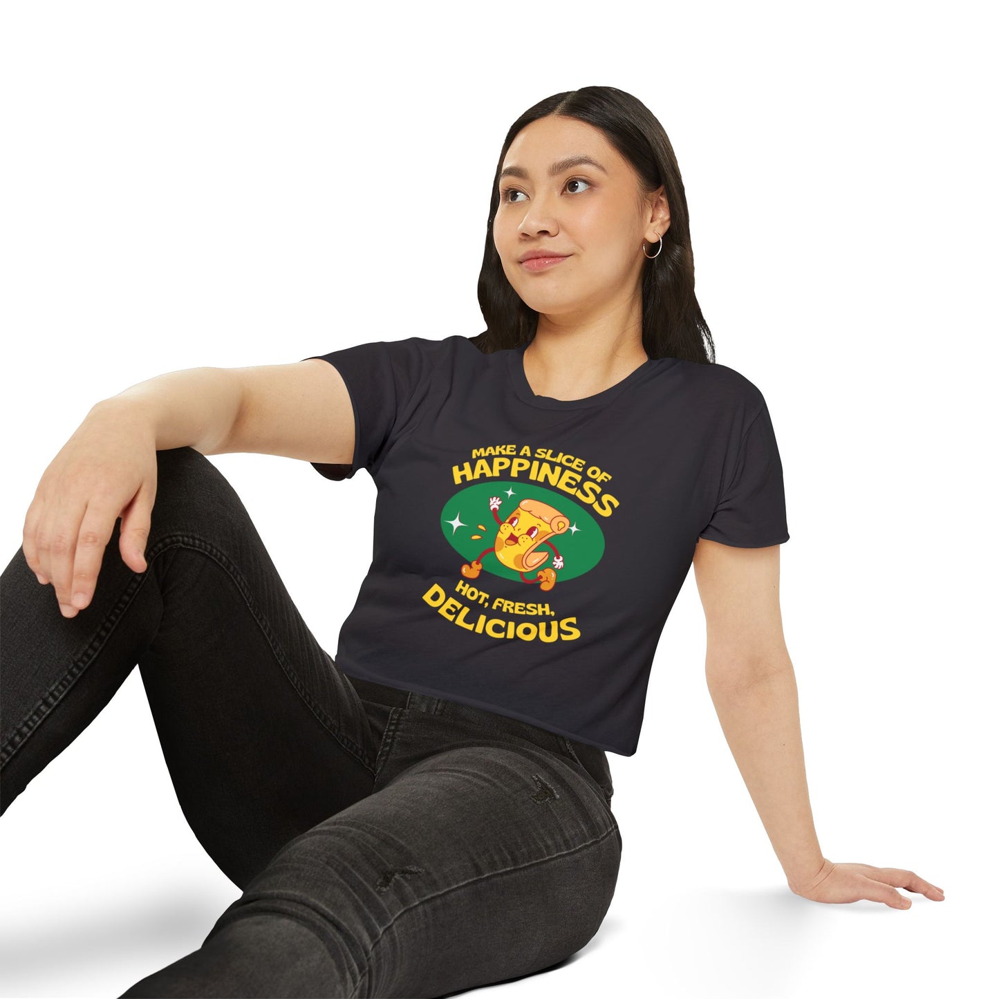 FOUR CHEESE - Pizza (Crop Top)