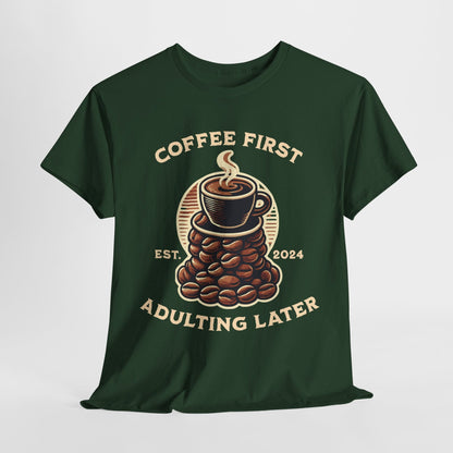 ORANGE AMERICANO - Coffee (Basic Tee)