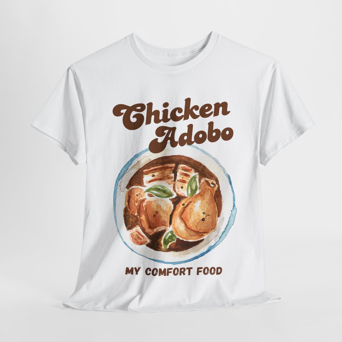 CHICKEN ADOBO 1 - Filipino Food (Basic Tee)