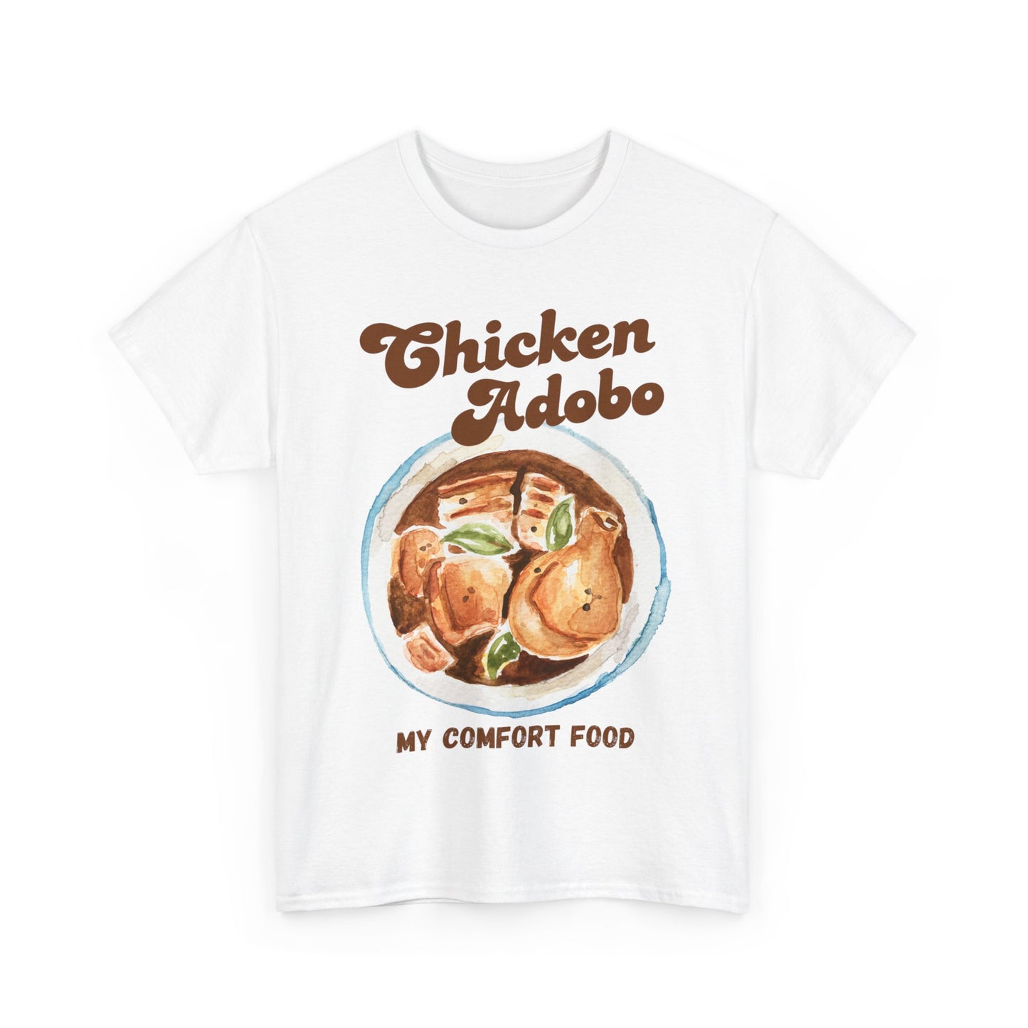 CHICKEN ADOBO 1 - Filipino Food (Basic Tee)