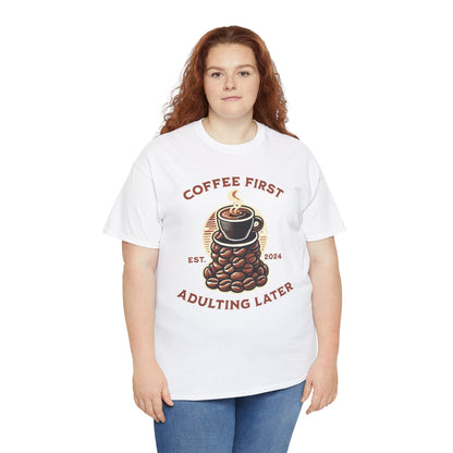 ORANGE AMERICANO - Coffee (Basic Tee)