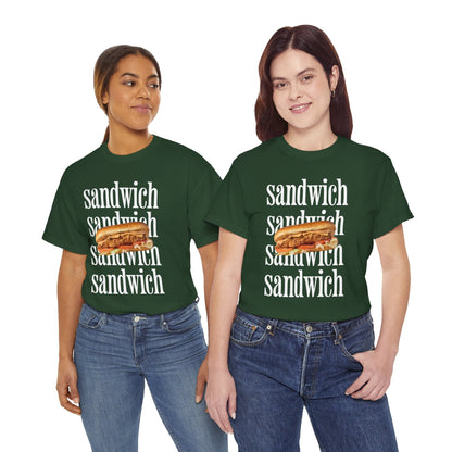 CHEESESTEAK SANDWICH - Bread (Basic Tee)
