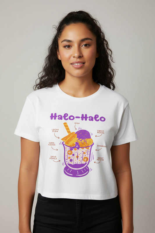 KANTO HALO-HALO - Filipino Food (Crop Top)