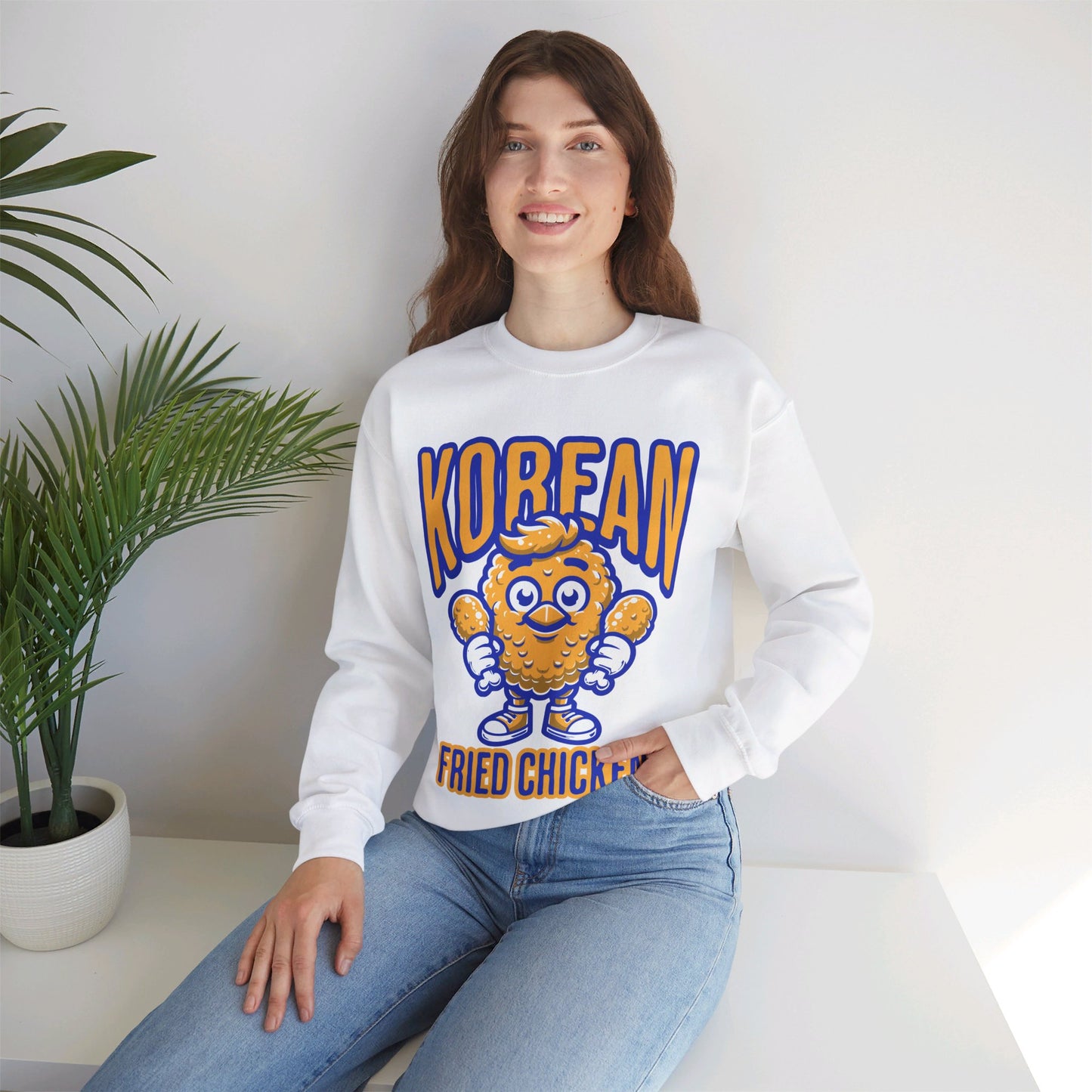 KOREAN FRIED CHICKEN - Korean Food (Sweatshirt)