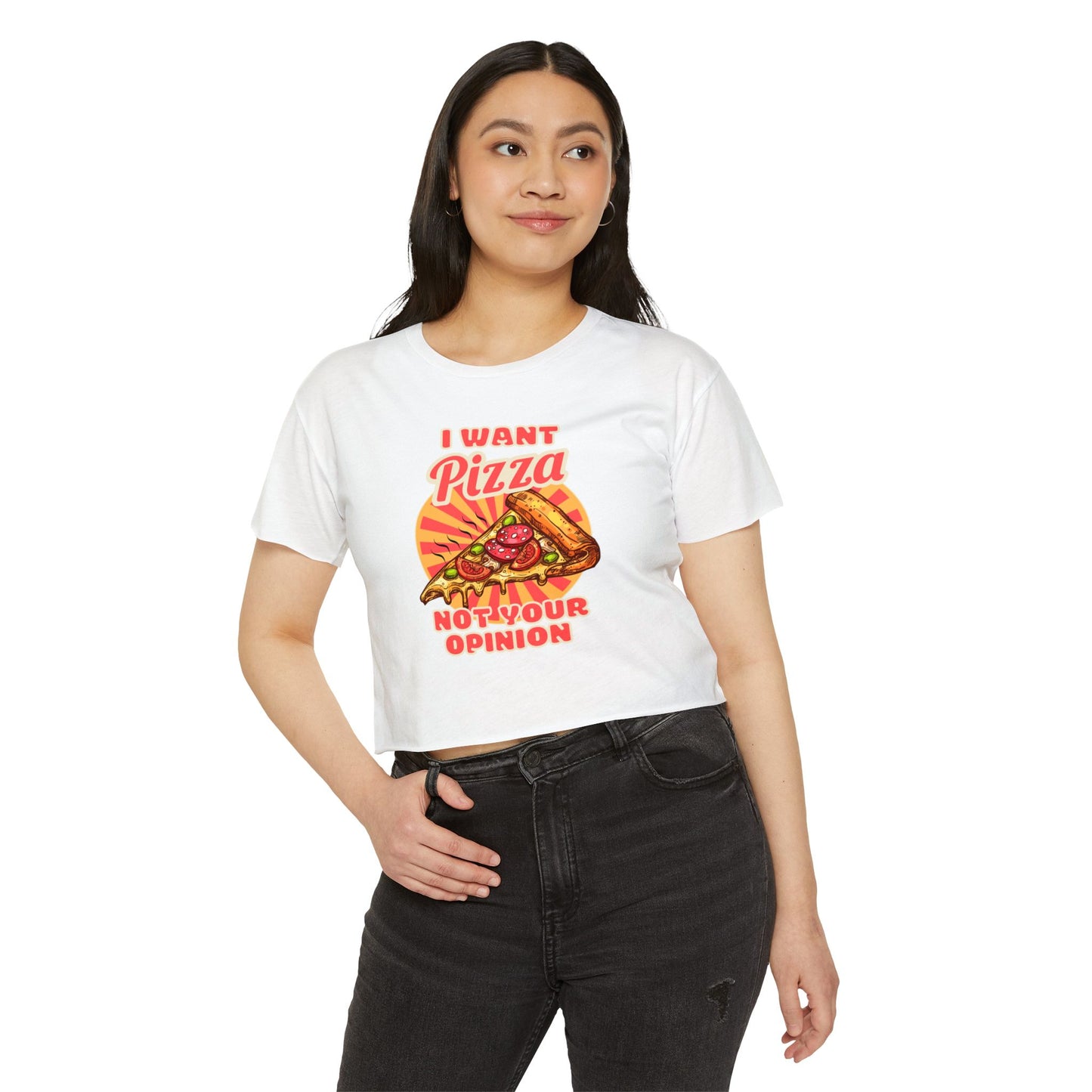 BBQ CHICKEN - Pizza (Crop Top)