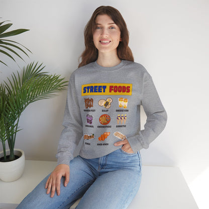 PINOY STREET FOODS  2 - Filipino Food (Sweatshirt)