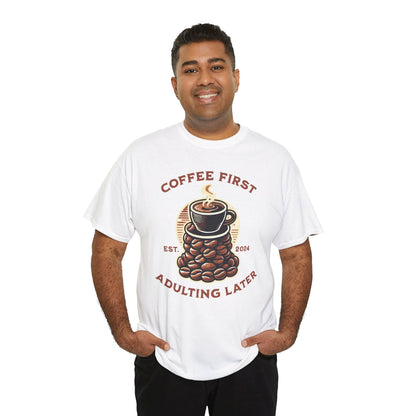ORANGE AMERICANO - Coffee (Basic Tee)