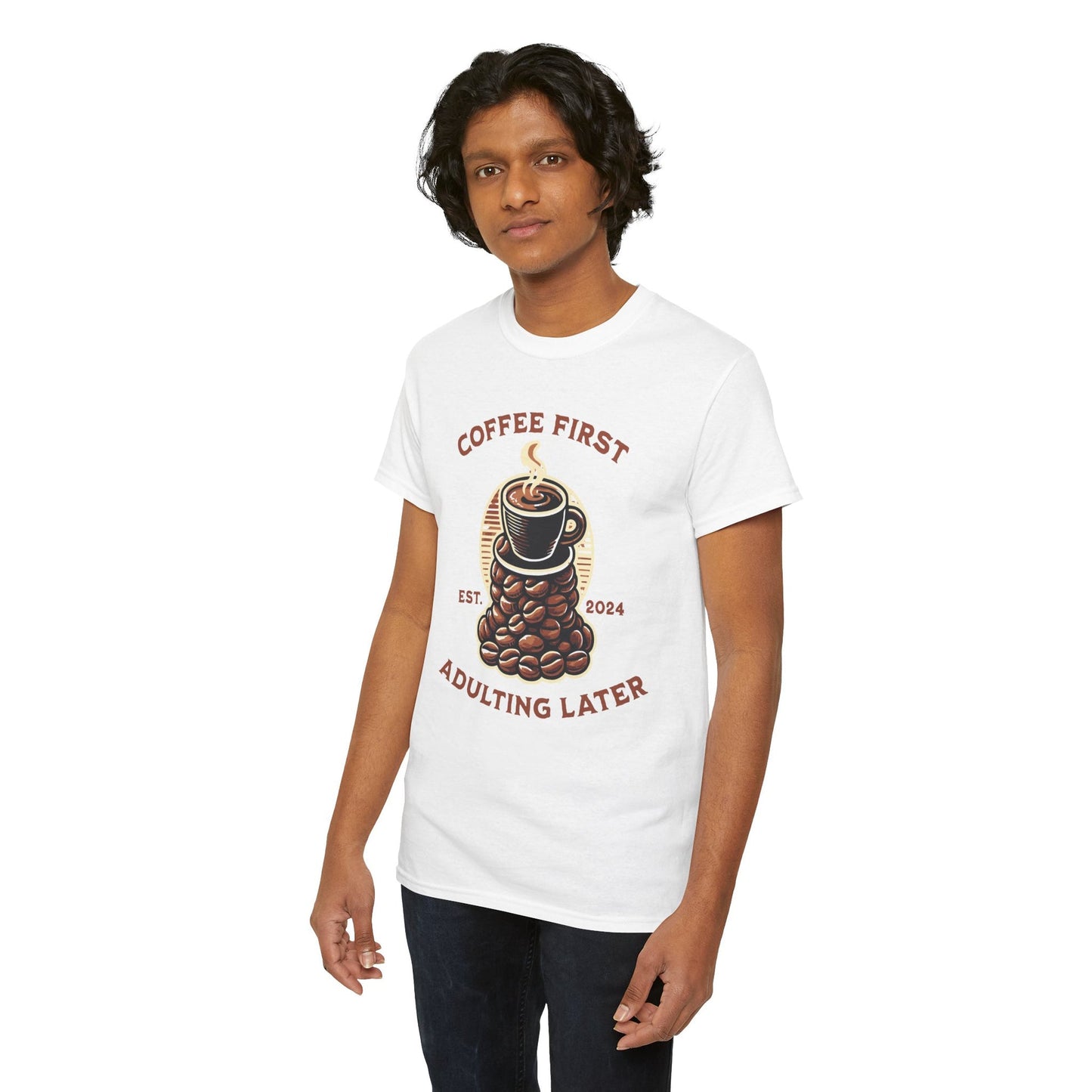 ORANGE AMERICANO - Coffee (Basic Tee)