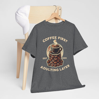 ORANGE AMERICANO - Coffee (Basic Tee)