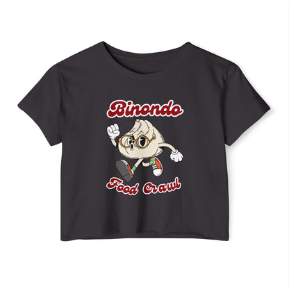 BINONDO FOOD CRAWL 1 (Fil-Chi Collection) - Filipino Food (Crop Top)