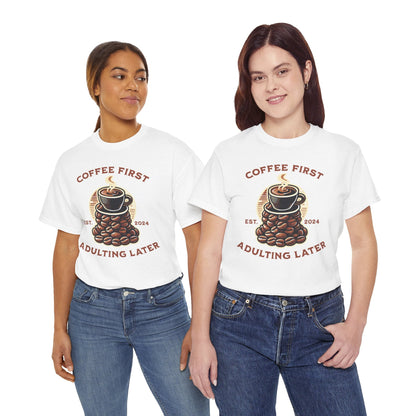 ORANGE AMERICANO - Coffee (Basic Tee)