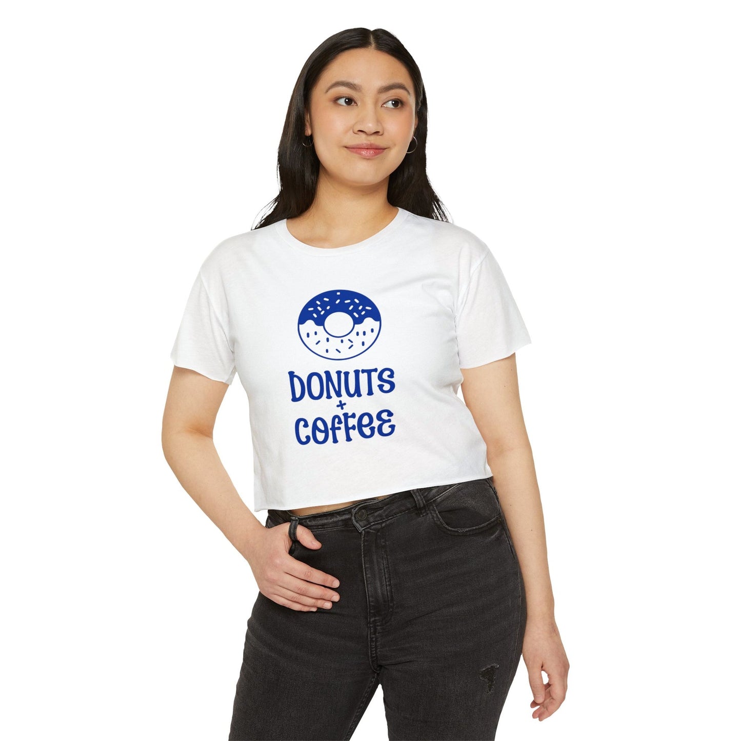 BLUEBERRY DONUT - Dessert (Crop Top)