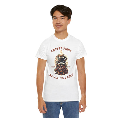 ORANGE AMERICANO - Coffee (Basic Tee)