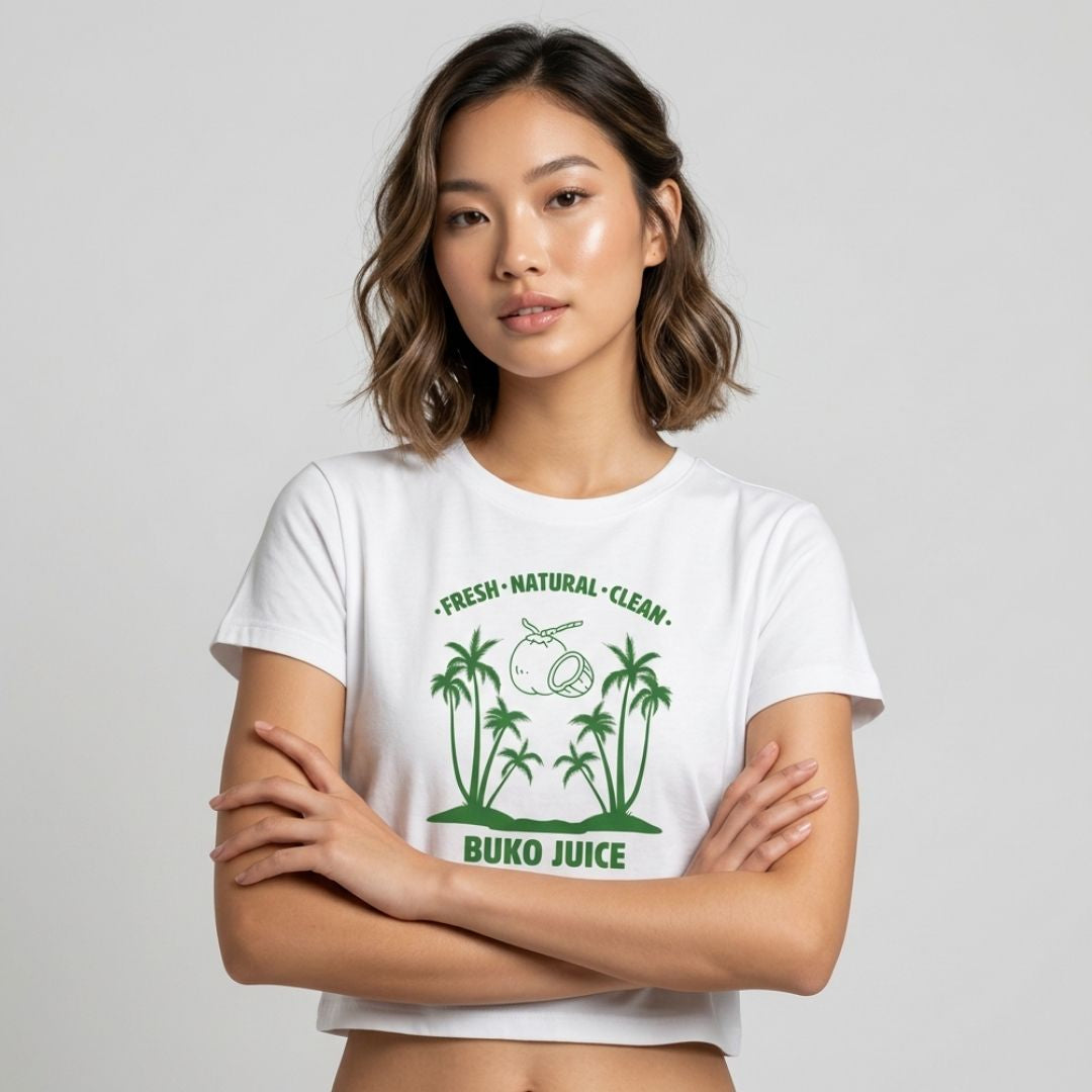 BUKO JUICE 1 - Filipino Food (Crop Top)