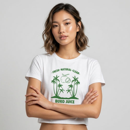 BUKO JUICE 1 - Filipino Food (Crop Top)
