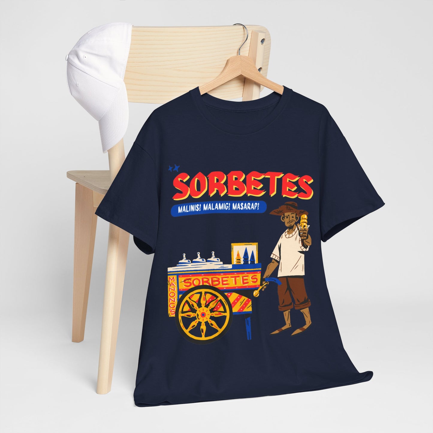 SORBETES 1 - Filipino Food (Basic Tee)