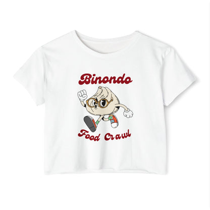 BINONDO FOOD CRAWL 1 (Fil-Chi Collection) - Filipino Food (Crop Top)