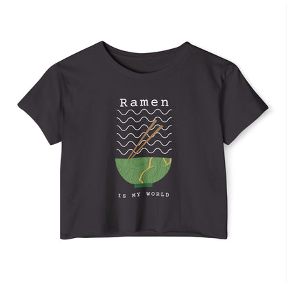 VEGETABLE RAMEN - Japanese Food (Crop Top)