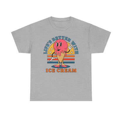 STRAWBERRY ICE CREAM - Dessert (Basic Tee)