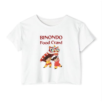 BINONDO FOOD CRAWL 4 (Fil-Chi Collection) - Filipino Food (Crop Top)