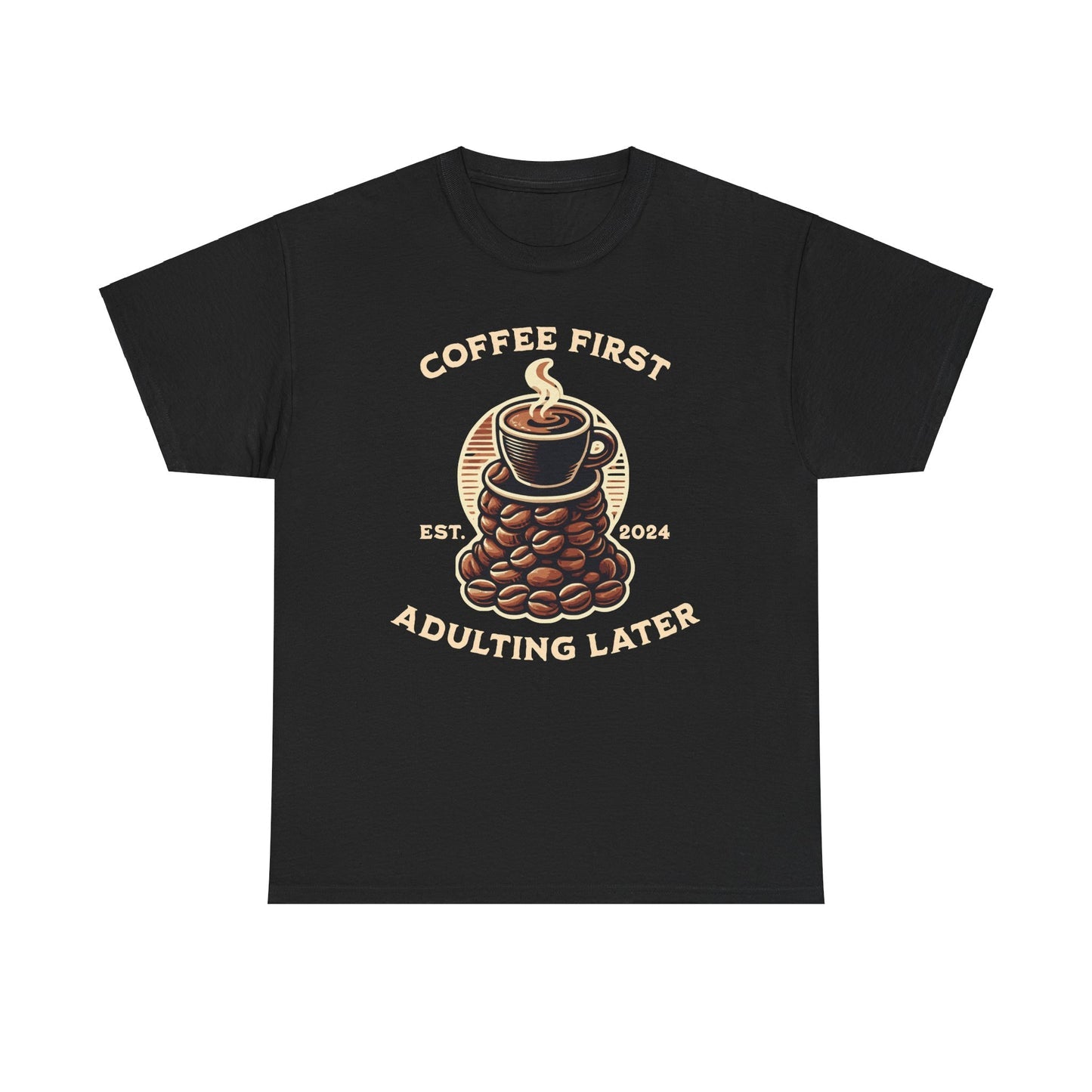 ORANGE AMERICANO - Coffee (Basic Tee)