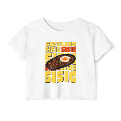 PORK SISIG - Filipino Food (Crop Top)