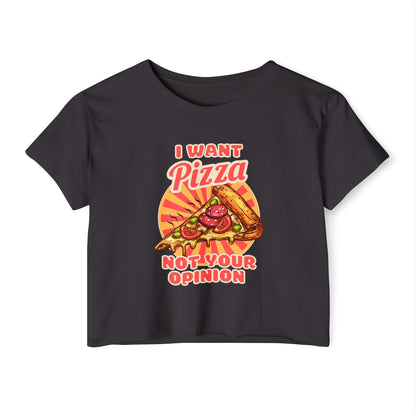 BBQ CHICKEN - Pizza (Crop Top)