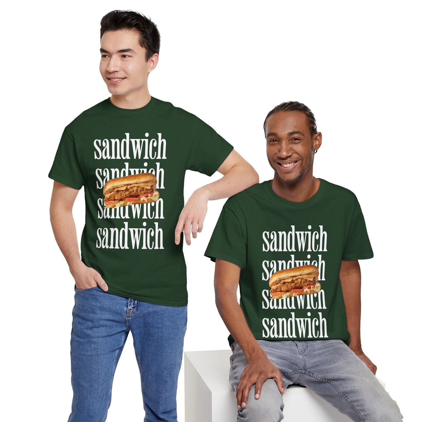 CHEESESTEAK SANDWICH - Bread (Basic Tee)