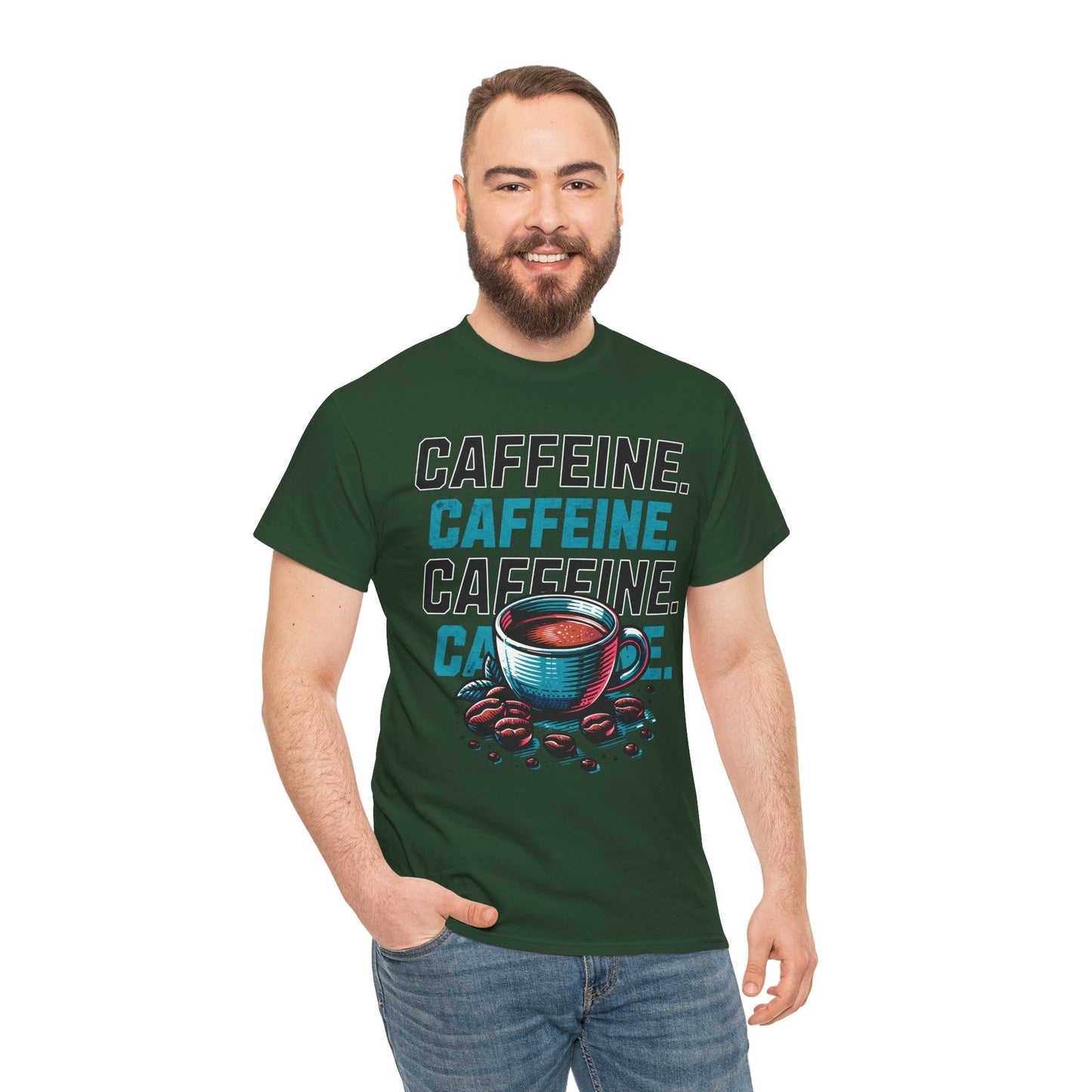 ALL AMERICANA - Coffee (Basic Tee)