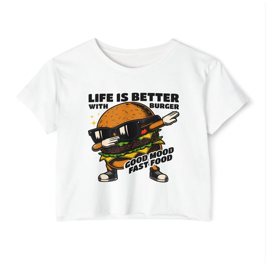 BBQ RANCH BURGER - Burger (Crop Top)