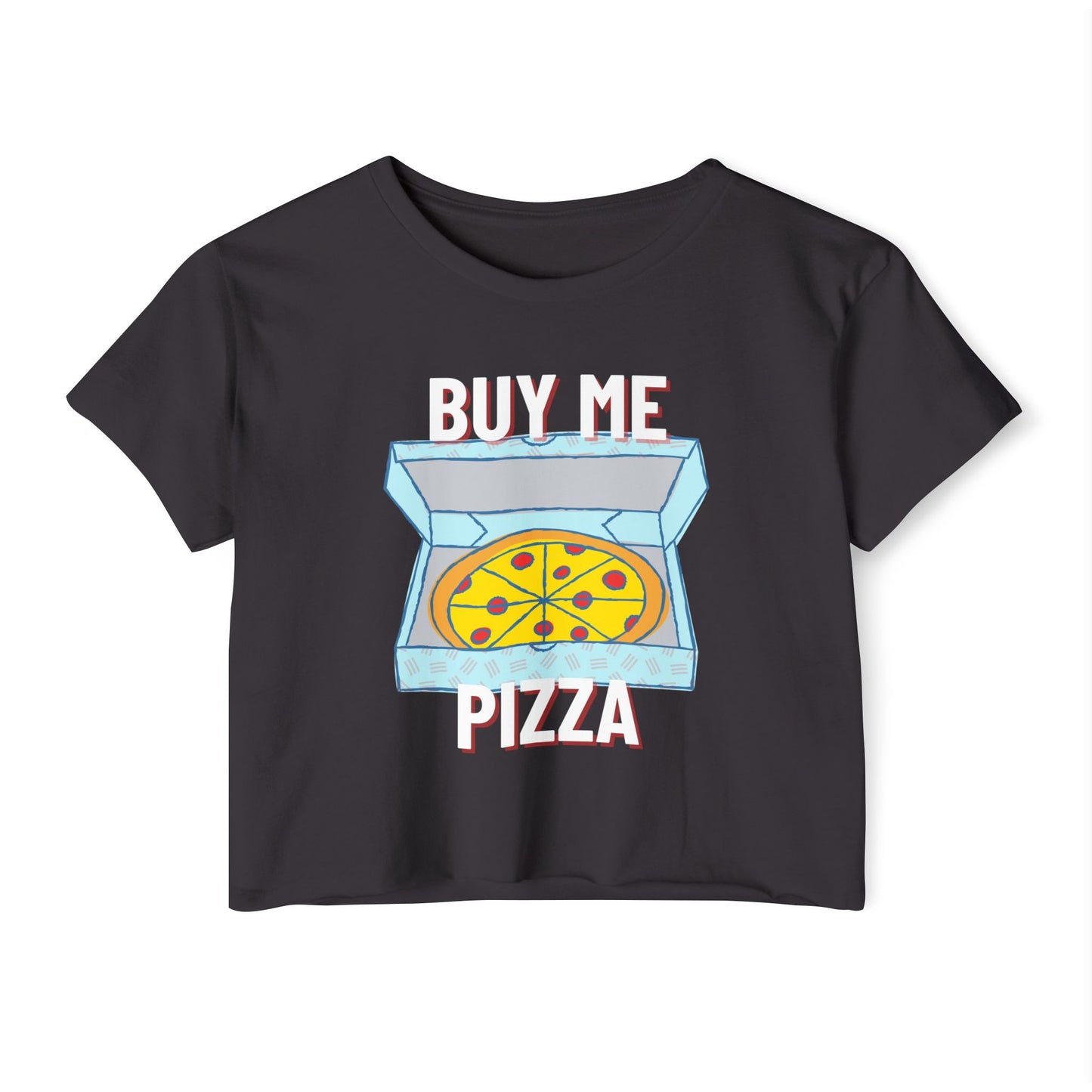 CHICKEN ALFREDO - Pizza (Crop Top)