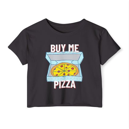 CHICKEN ALFREDO - Pizza (Crop Top)