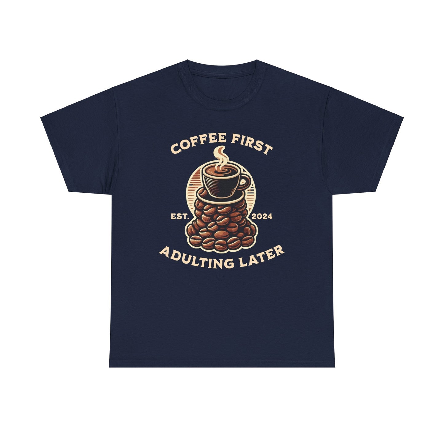 ORANGE AMERICANO - Coffee (Basic Tee)