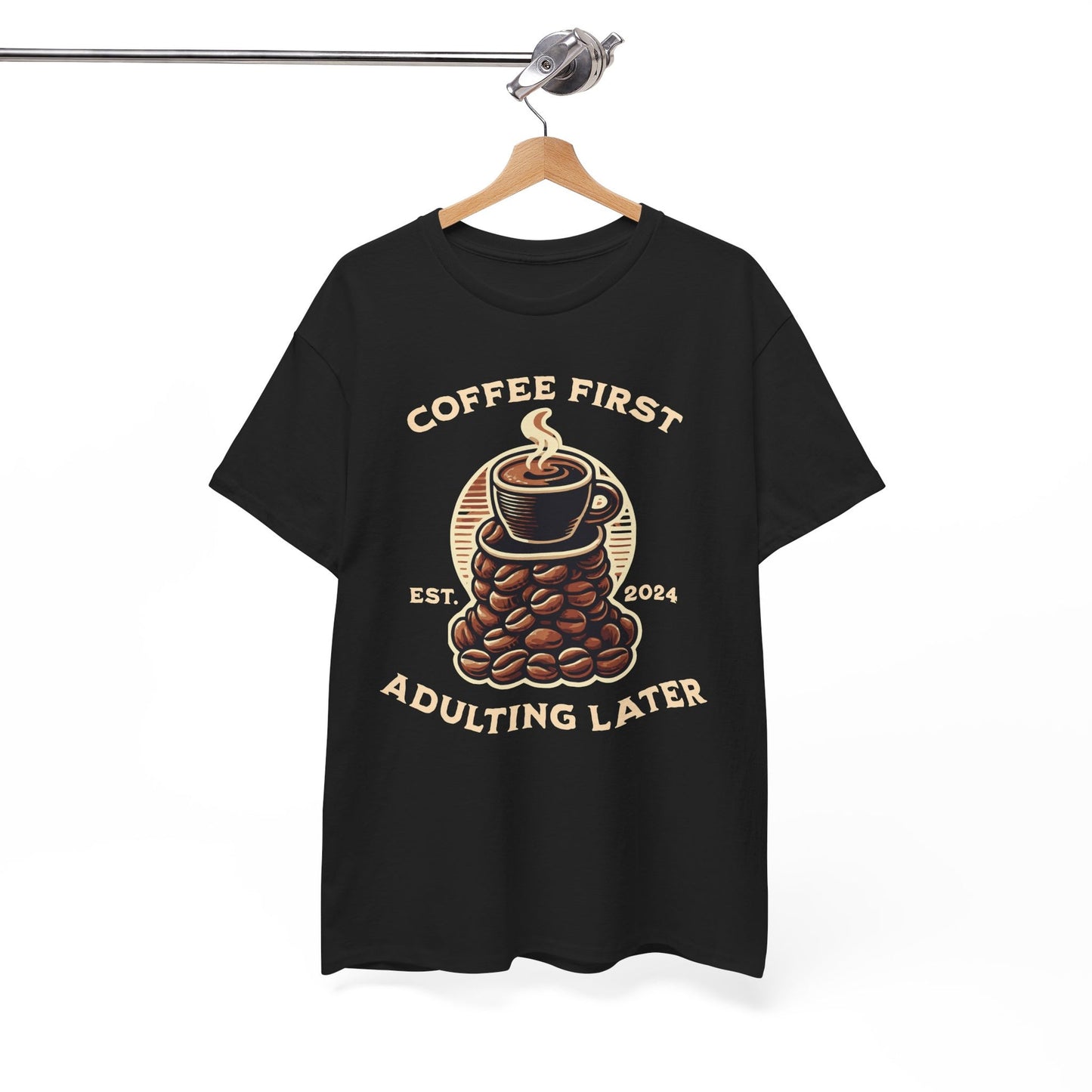 ORANGE AMERICANO - Coffee (Basic Tee)
