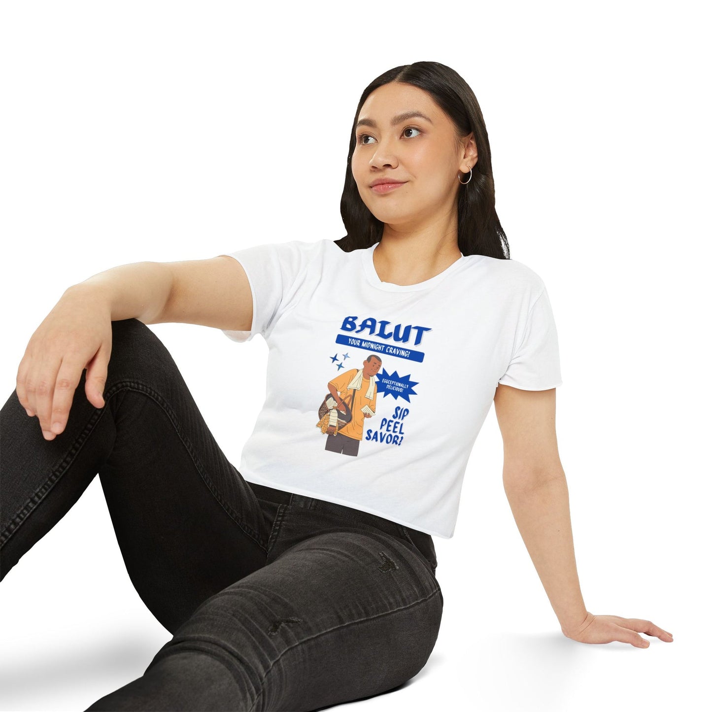 BALUT 3 - Filipino Food (Crop Top)