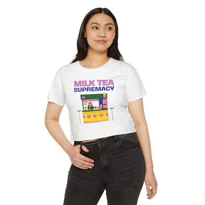 CARAMEL MILK TEA - Drinks (Crop Top)