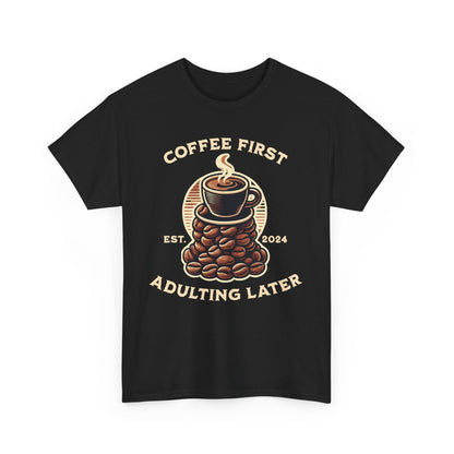 ORANGE AMERICANO - Coffee (Basic Tee)