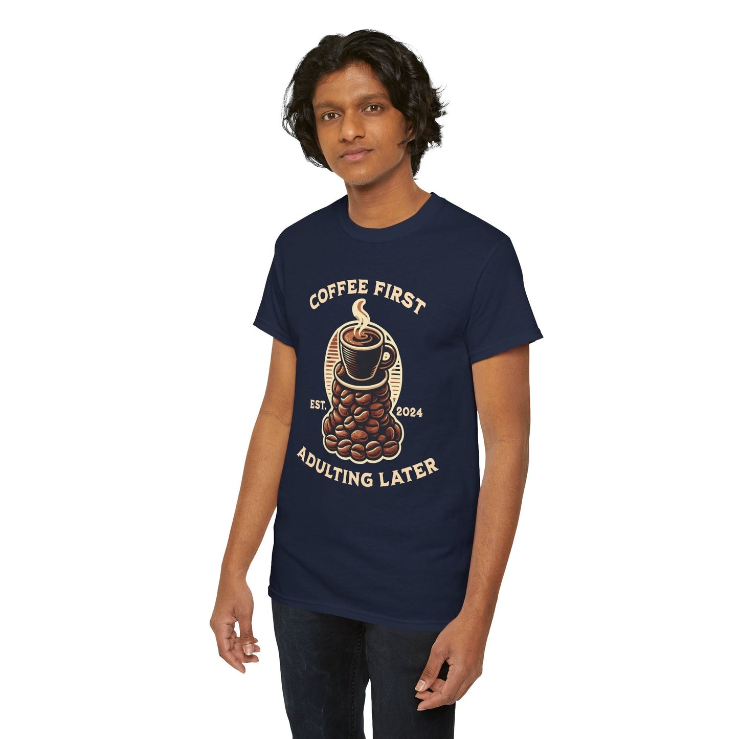 ORANGE AMERICANO - Coffee (Basic Tee)