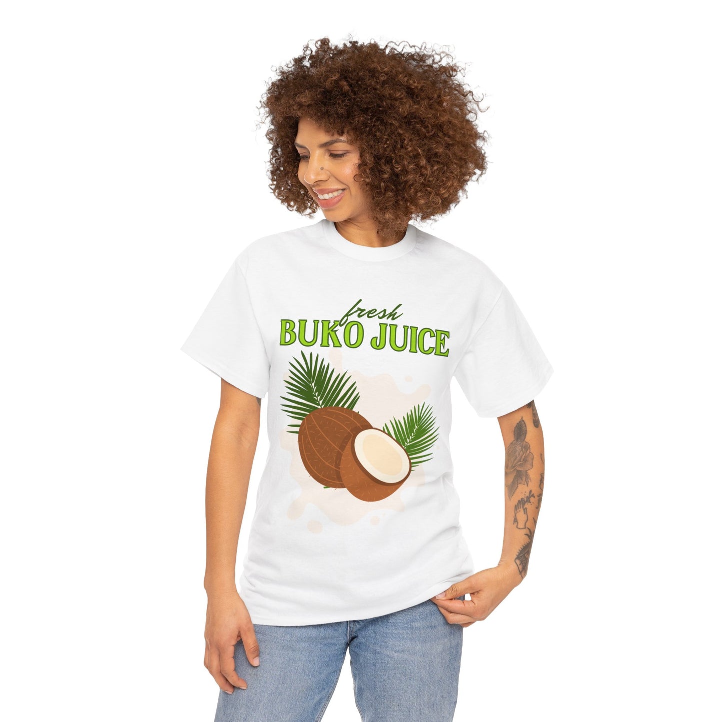 FRESH BUKO JUICE - Filipino Food (Basic Tee)