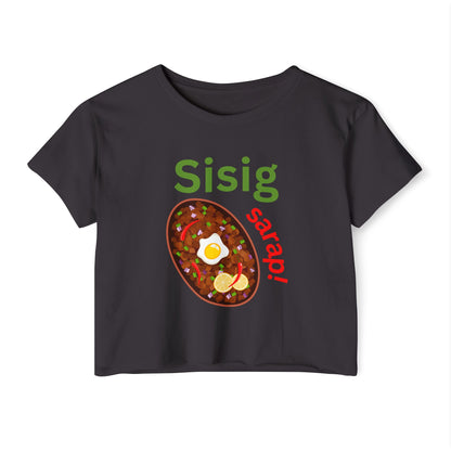 SQUID SISIG - Filipino Food (Crop Top)