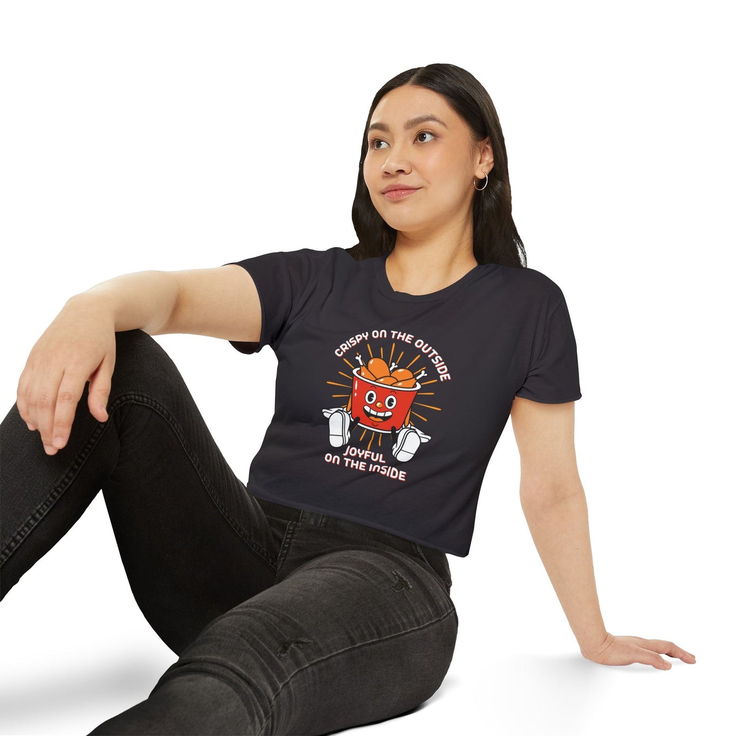 FRIED CHICKEN BUCKET - Filipino Food (Crop Top)